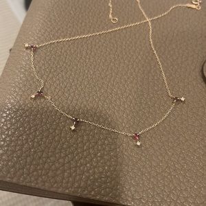 Catbird x Cassie Namoda Red Moon Necklace